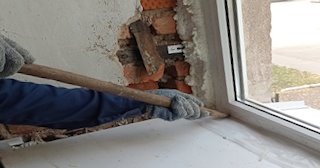 Демонтаж окон в Выксе: цена от 1576 руб. - Сварной-Вкс